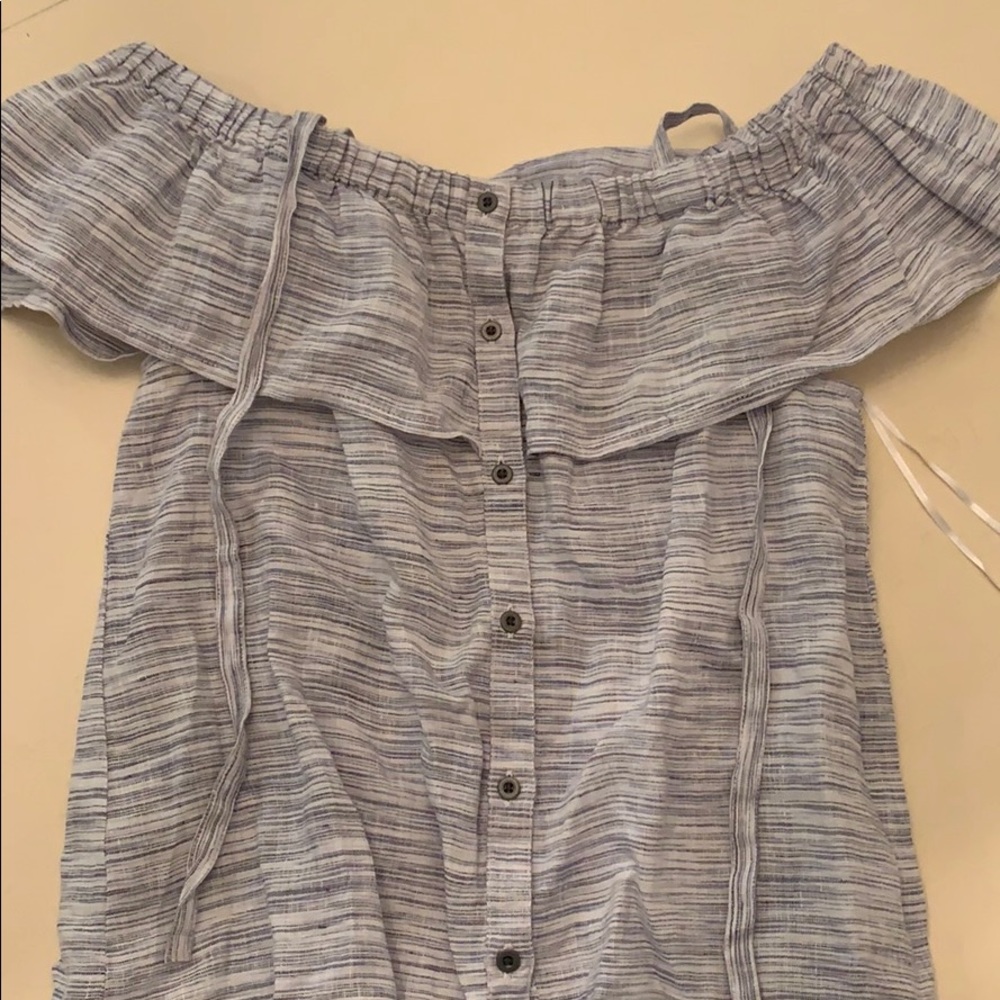 Lucky brand off the shoulder top